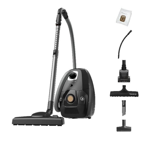 Rowenta Dammsugare med påse, Ultralkonsumerande motor, Ekodesignad, Ultraljud, Hög filtrering RO6189EA