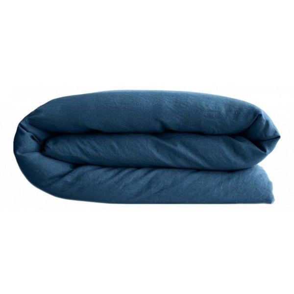 Palace påslakan 100% tvättad färgad bomull South Wind - Palace Navy - Påslakan 240 x 220 cm