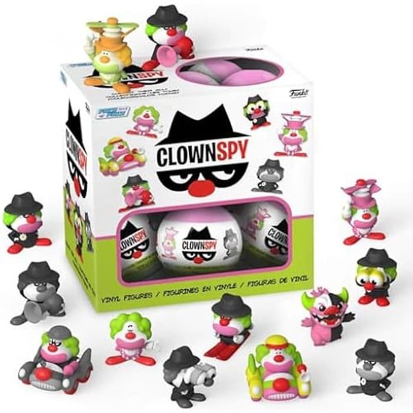 Figurina - FUNKO - Paka Paka: ClownSpy - Vinyl - Ideal present - Samlarobjekt