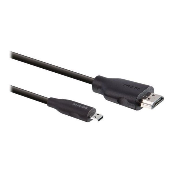 HDMI-kabel - Philips - SWV2462W - 1,5 m - HDMI (H) till HDMI micro (H) - Svart