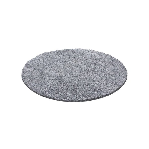 Mjuk och fluffig Shaggy matta 30 mm för vardagsrum och sovrum (Dimension: 80x250 cm - Färg: Ljusgrå)