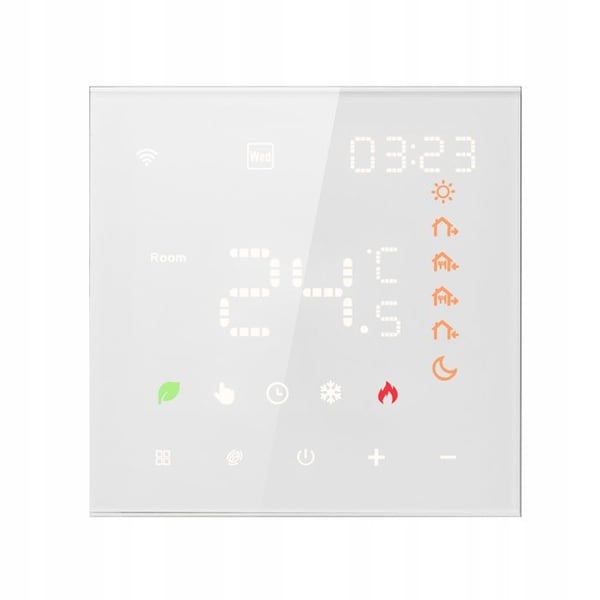 Termostat WiFi Intelligent - ARHATREYA - 220V - Golvvärme - Röstkontroll Alexa/Google