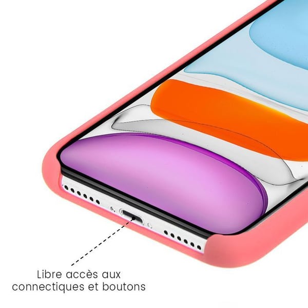 Coque en silikon Soft Touch - Xiaomi - Redmi Note 10 Pro - Rosa - Stötsäker - Trådlös laddning