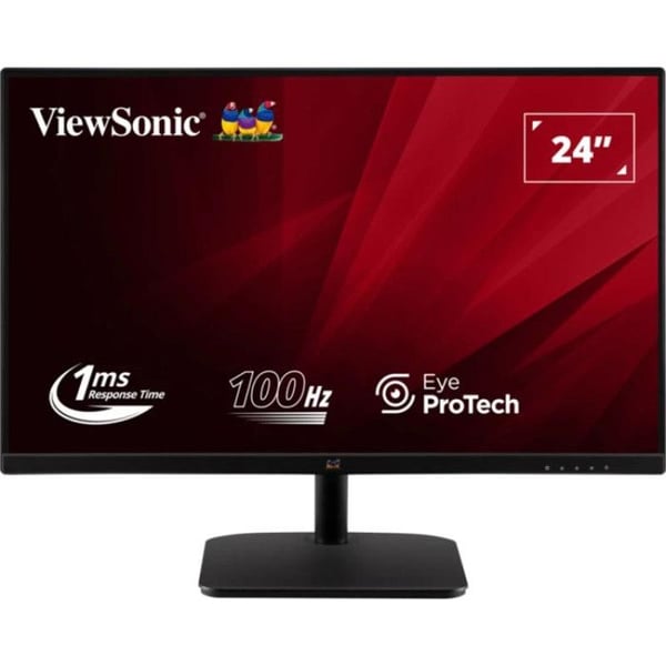 LED-skärm - VIEWSONIC - VA2432-MHD-3 - 24 tum - 1920 x 1080 pixlar - Svart