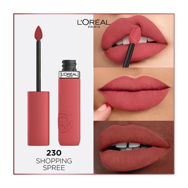 L'Oréal Paris Infaillible Matte Resistance Läppstift Mat Nr 230 Shopping Spree 5ml