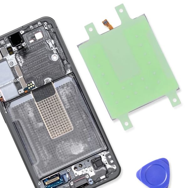 Batteri Lim för Galaxy S23 Kompatibel för Utbyte Grön