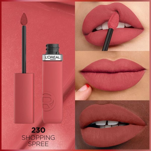 L'Oréal Paris Infaillible Matte Resistance Läppstift Mat Nr 230 Shopping Spree 5ml