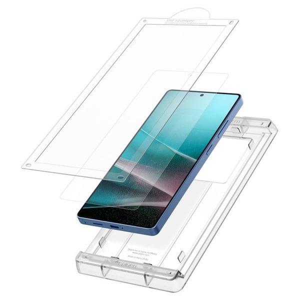 Skærmbeskyttelsesfilm - SPIGEN - Elite Shield - HD - Fleksibel EPU - Samsung Galaxy S25 Ultra