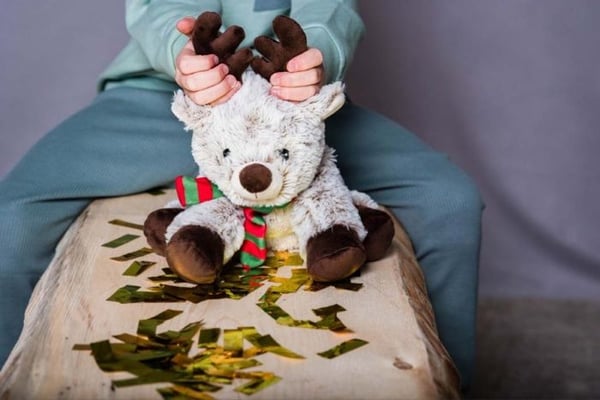 Soframar Värmefilt Ren Nalle Cp