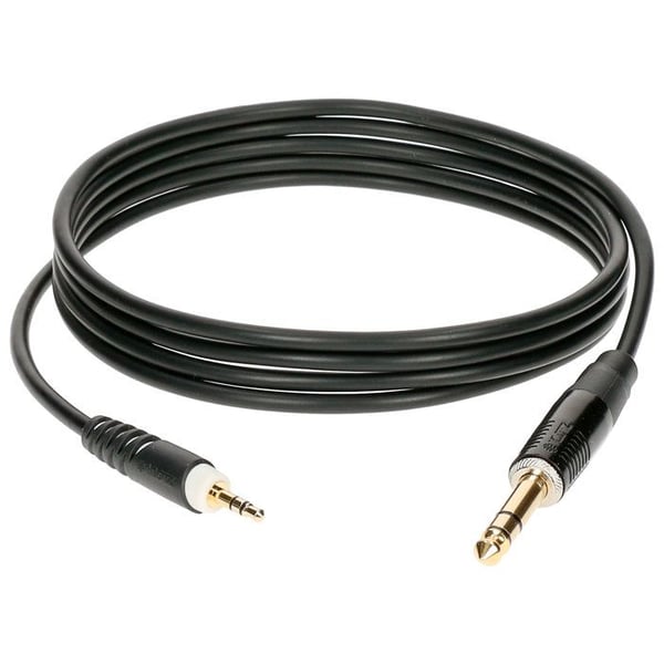 Klotz Câble mini-Jack hane TRS / Jack hane TRS, 60cm Adapter