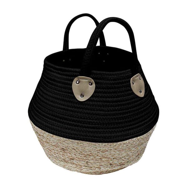 Förvaringskorg Dekor "Osinella" 32cm Svart