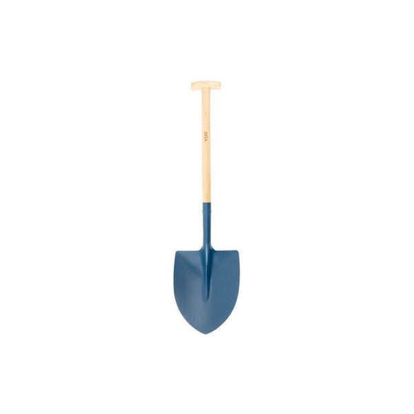 Spetsig spade med handtag för att gräva och samla upp avfall. Vt5013m Viat