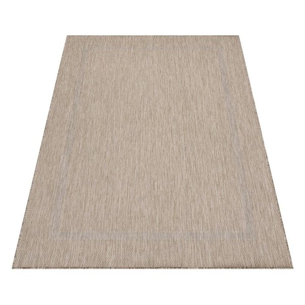 Utomhusmatta & Terrass Ayyildiz 140 x 200 cm - Beige - Rektangulär - Utomhus Inomhus - Tvåfärgad - Ref 04311BEIGE