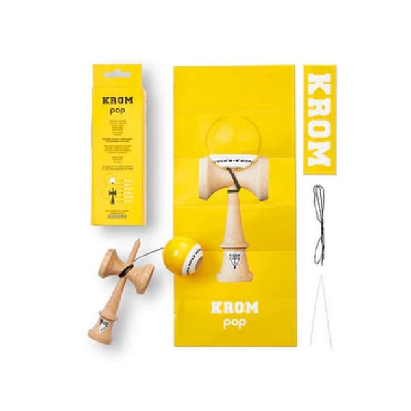 Kendama - KROM - Pop Lol Gul - Barn - Unisex