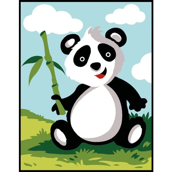 Kit Canvas Margot Panda 20x25 cm