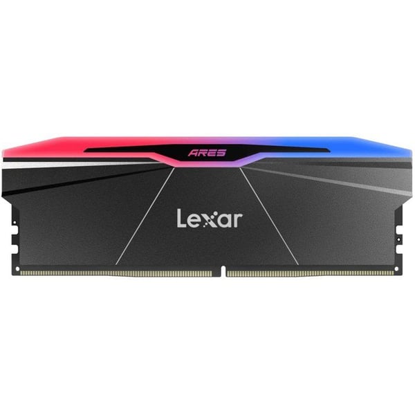 Minne Modul - LEXAR Ares - DDR5 6000 - CL28 1.35 V - 32 GB (2x 16 GB) - Kylfläns + RGB - Svart