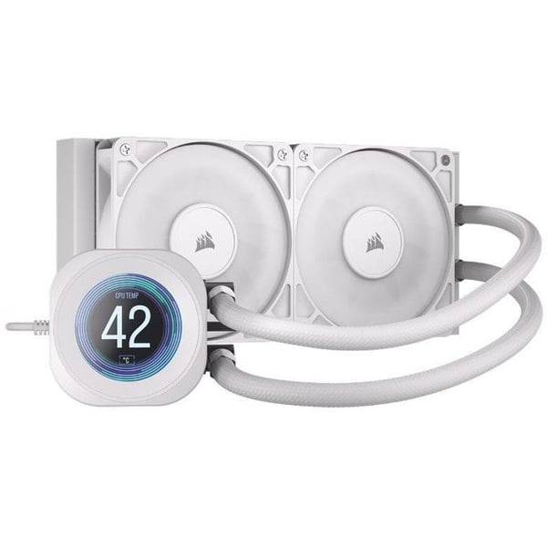 Vattenkylning Corsair Nautilus 240 RS LCD - Vit - 240 mm
