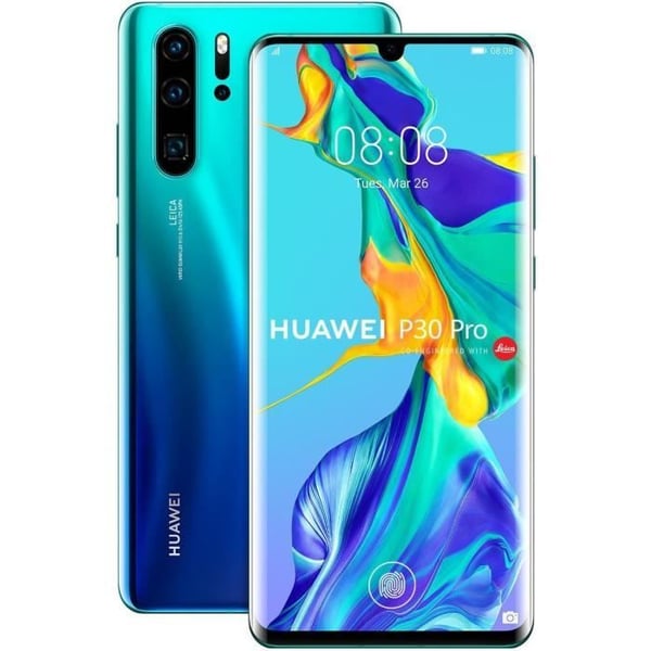 HUAWEI P30 Pro 128GB Aurora Blue - Begagnad - Bra skick
