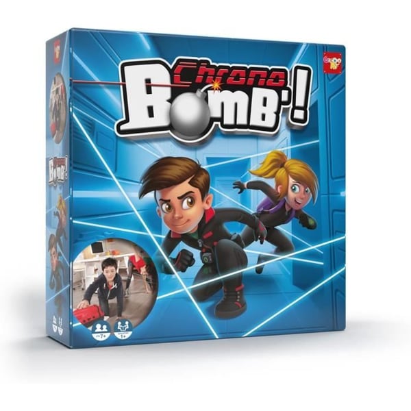 Spionagespil - Rocco Giocattoli - Chrono Bomb Refresh - Smidighed - Hurtighed - 8 år og op