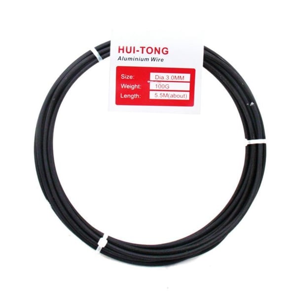 Bonsäifil 3,0 mm, anodiserad aluminiumtråd