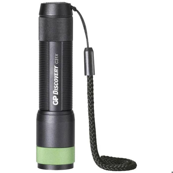 GP Discovery GPDISFLC31XBK479 GPDISFLC31XBK479 LED ficklampa med batteri 100 lm 7 h 64 g