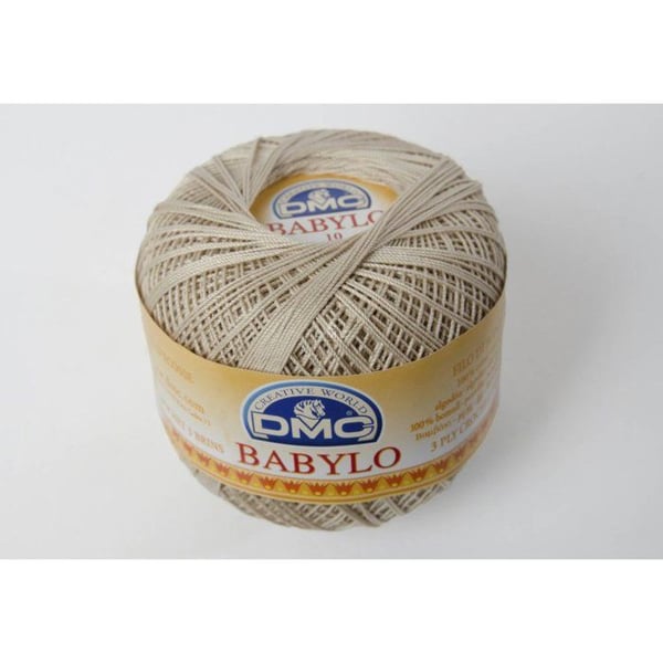 DMC - Virkgarn Babylo Gross. 20 - Färg. 842 - Beige Snöre