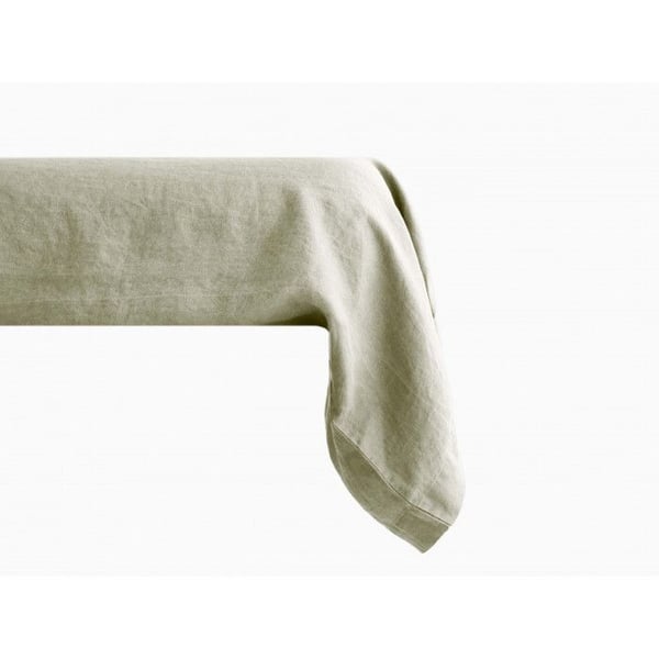 Palace bolsterfodral i ren, färgad, tvättad bomull, 63 trådar/cm² Sydvind - Palace Romarin - 43 x 195 cm