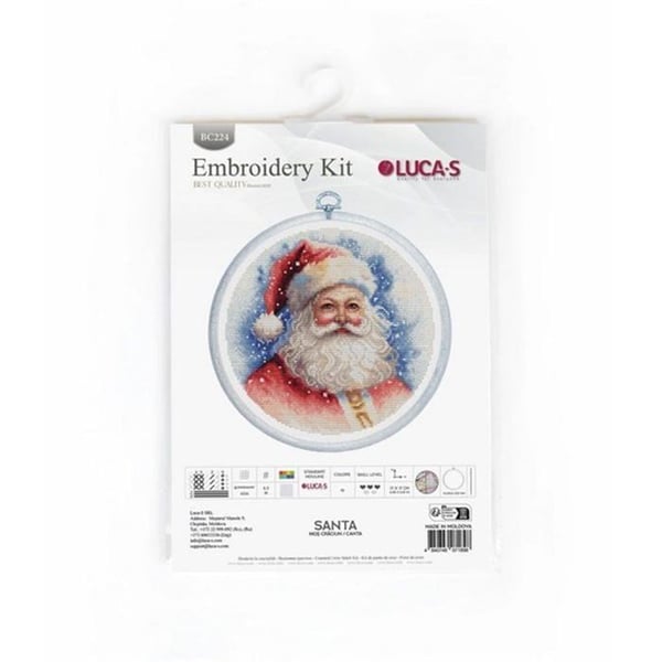Broderikit Luca-S Jultomte