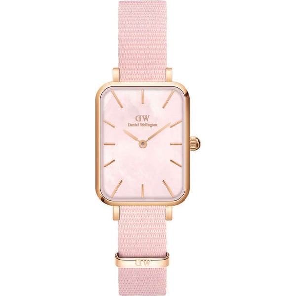Klocka - Stål, Rosa Tyg - Daniel Wellington - DW00100509