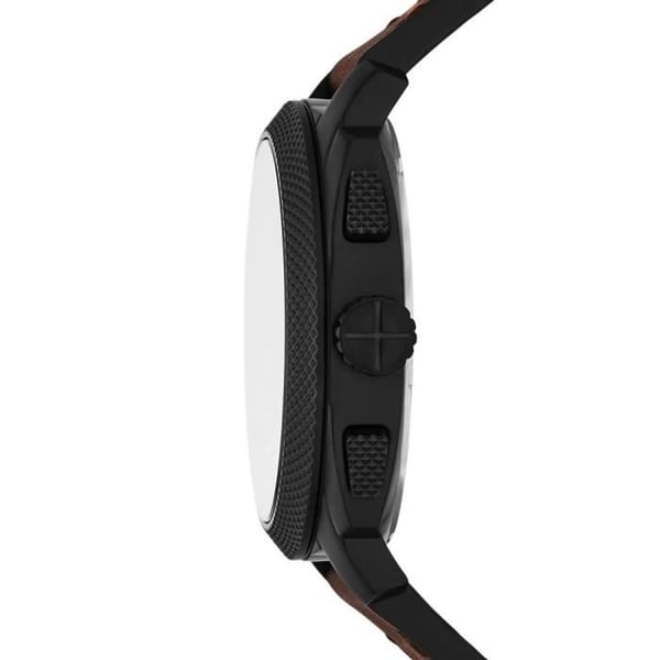 Klocka - FOSSIL - FS6102SET - Brunt läder - Vattentålig 5 bar - 44 mm