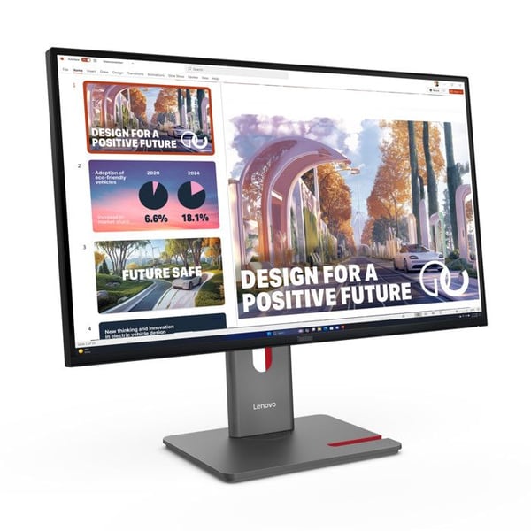 LED-skærm - LENOVO - ThinkVision P27QD-40 - 27 tommer - 2560 x 1440 QHD - IPS - 120 Hz