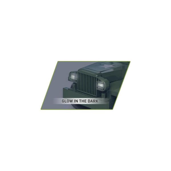 Byggsats - COBI - WC 54 - Militärambulans - 293 Delar - 1 Figur