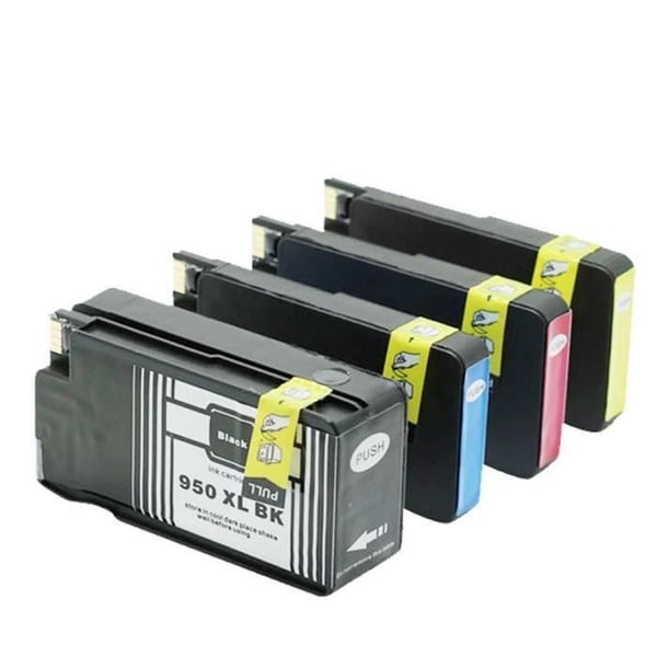 4 stycken kompatibla bläckpatroner för HP 950XL 951XL för HP Office Jet PRO 8610 8600 8620 8100 251dw 8630 8625