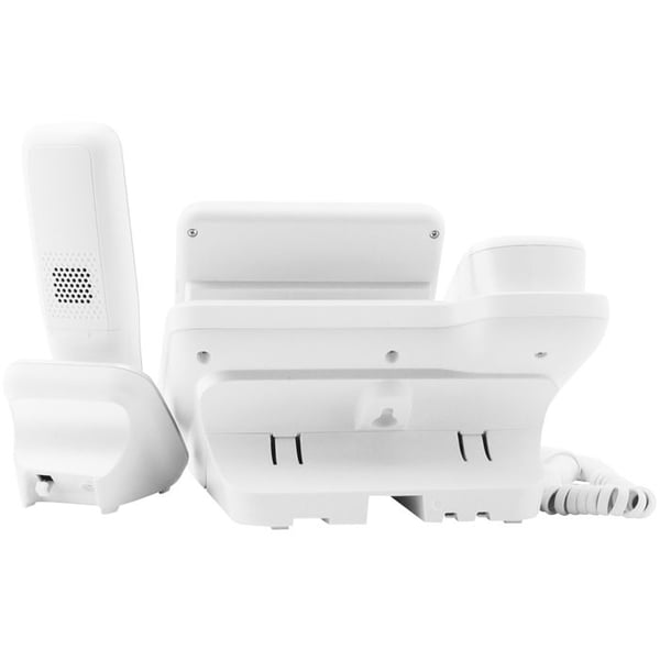 Fast telefon för seniorer - GEEMARC - AmpliDECT Combi 295 - Svarare 15 min - Ringning 80 dB - Vit