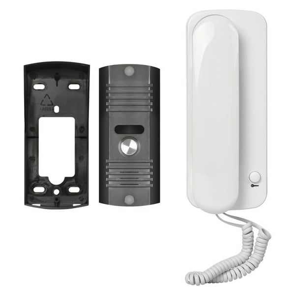 Intercom - EMOS - H1085 - Lyd - Vægbeslag - Hvid farve