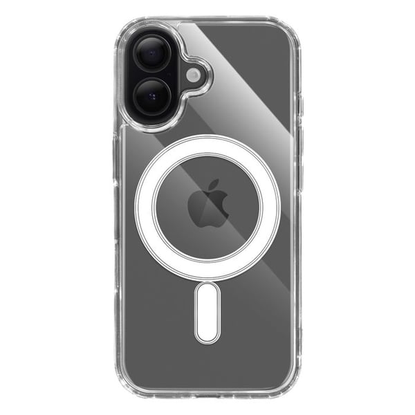 MagSafe-skal - TACTICAL - iPhone 17 - Transparent - Optimal skydd - Snabb fästning