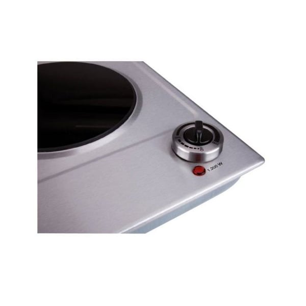 Varmplatta - JATA - V531 - Keramik - Rostfritt stål - 1200 W - 18 cm