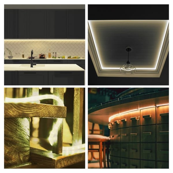 Flexibel Ljus LED - 9 M - Varm Vit