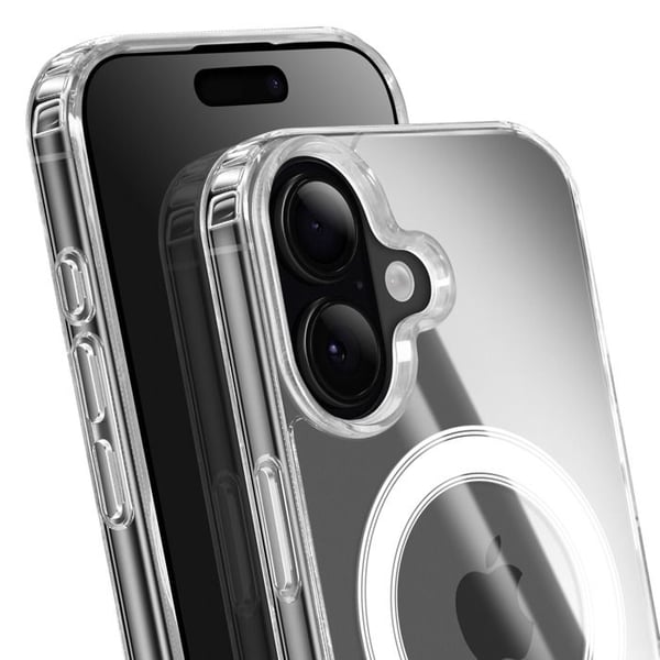 MagSafe-skal - TACTICAL - iPhone 17 - Transparent - Optimal skydd - Snabb fästning
