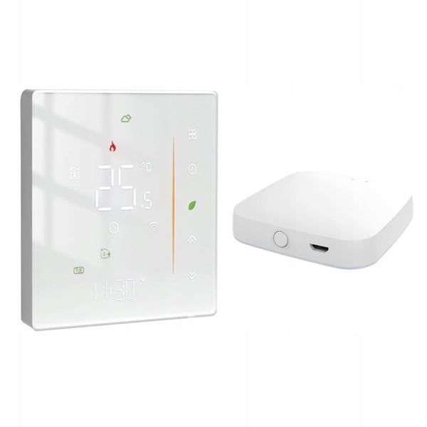 Termostat Zigbee - ARHATREYA - Värme Vatten/Gas - Programmerbar - Utan Extern Sensor