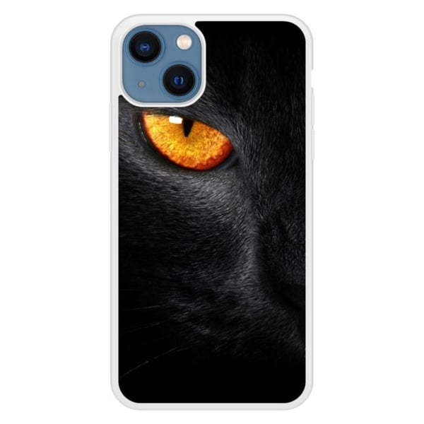 Siliconförstärkt skal med tryck kompatibelt med Apple iPhone 13 Pantheröga