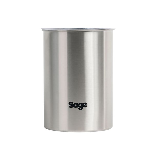 Lufttät förvaringslåda i rostfritt stål 500 g - Sage