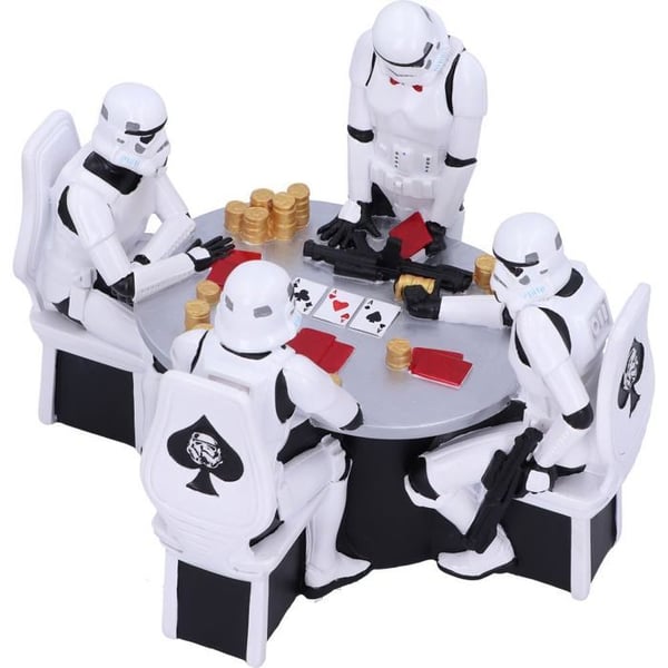 Nemesis Now - Star Wars - Diorama Stormtrooper "Poker Face" 18,3cm- USED