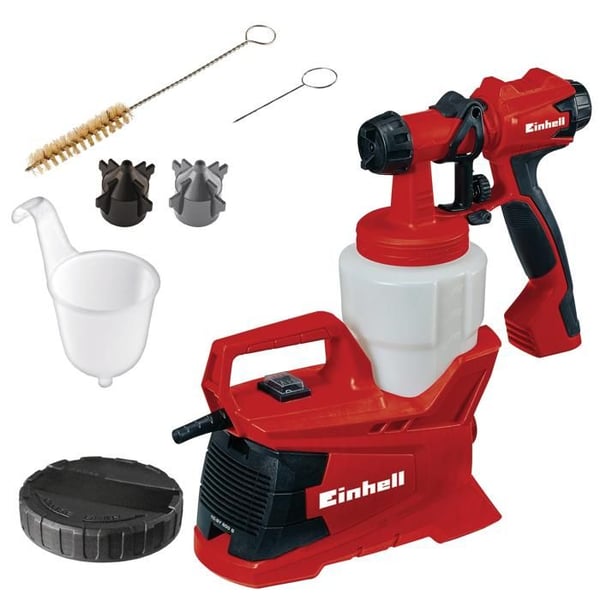 Einhell Elektrisk spraypistol TC-SY 600 S (600 W, Avtagbar sprayhuvud) Levereras med tillbehör