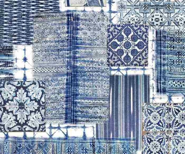 A.S. Creation Tapet kollektion Atelier 47 DD117310 Oriental Blå