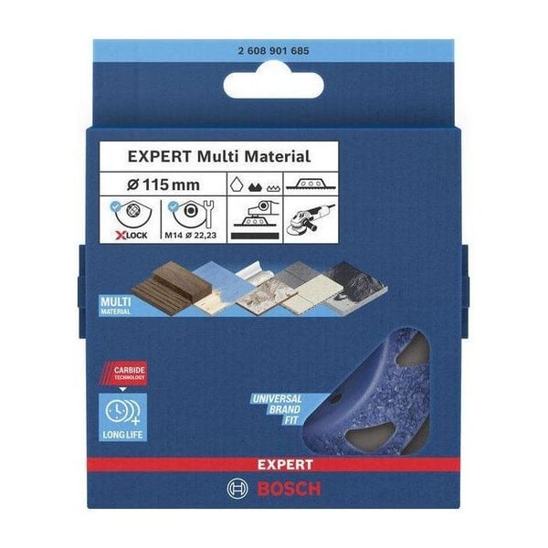 Slipskiva - MONROE - LODDUK - 115 mm - Metall - X-LCK med.