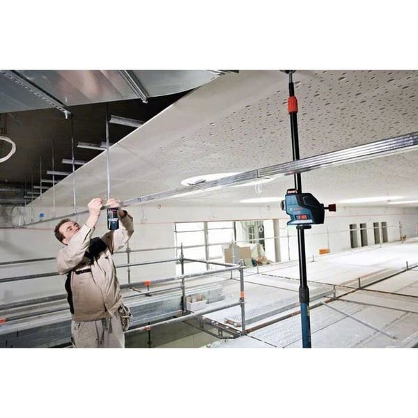 Mottagningscell - BOSCH - LR 7 PROFESSIONAL - Laserdetektering - Område 8 cm - Räckvidd 50 m