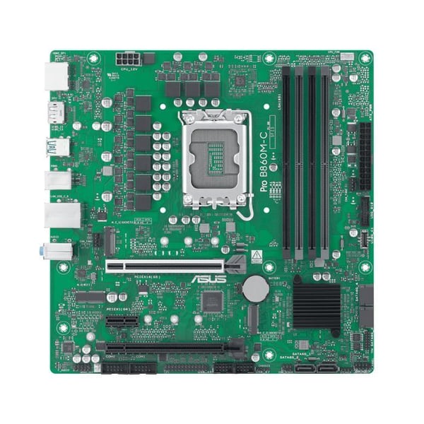 Moderkort - ASUS - Pro B860M-C-CSM - PCIe 5.0 - DDR5 - SafeSlot