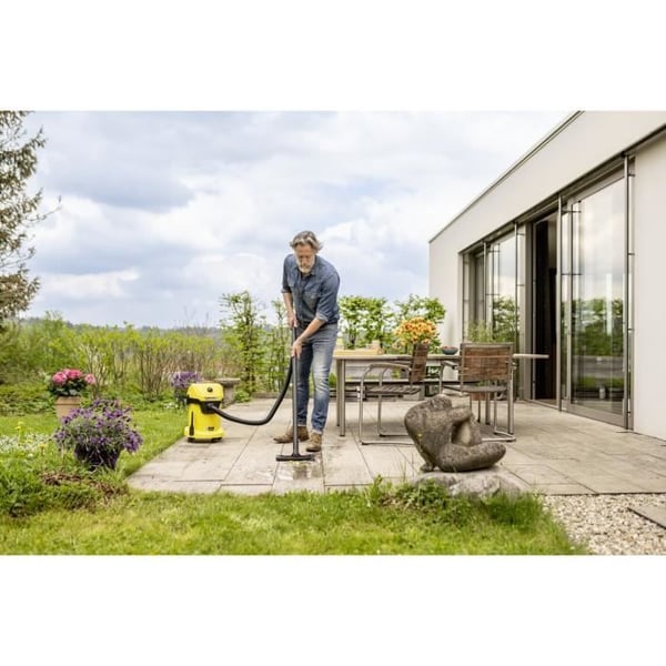 KARCHER WD3-18 V-17/20 sladdlös våt- och torrdammsugare - Gul och svart - Plast - (utan batteri eller laddare)