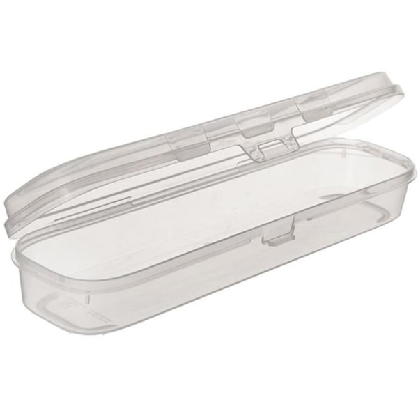 Mångsidig behållare - Glasögon - Tandborsthållare - 25 x 6 x 4 cm - Transparent - Lätt låsning